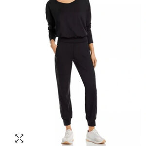 Sweaty Betty Gary Long Sleeve Navy Blue Jumpsuit Romper Yoga Streetwear XXL